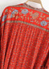 Kimono bohemio chic Delirium para mujer - Vestido rojo